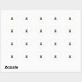 Halloween Kostuum Zombie Hand Kerkhof Grafstenen Hart Sticker (Vel)