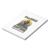 Halloween Kostuum Zombie Hand Kerkhof Grafstenen Notitieblok (Linkerzijde)