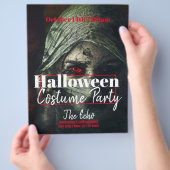 Halloween Kostuumfeest Evenement Flyer (Hand)