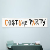 Halloween Kostuumfeest Spel Fun Spooky Tekst Spandoek (Beurs)