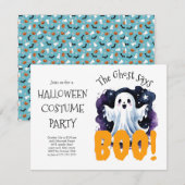 Halloween Kostuumfeest Uitnodiging | Griezelen  (Voorkant / Achterkant)