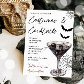 Halloween kostuums & cocktails uitnodiging