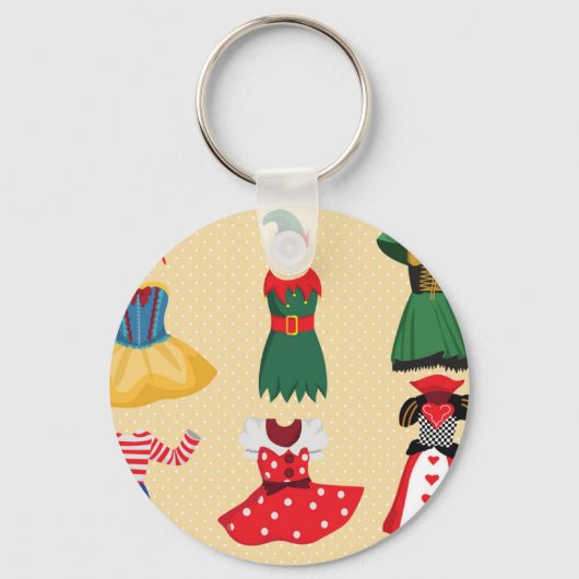 halloween kostuums sleutelhanger (Voorkant)