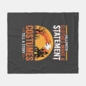 Halloween Kostuums Statement Geheime Huis Ontwerp Fleece Deken (Voorkant (Horizontaal))