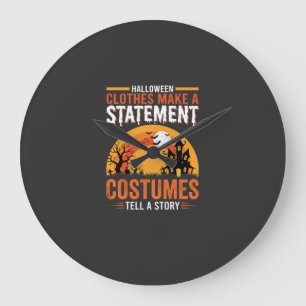Halloween Kostuums Statement Geheime Huis Ontwerp Grote Klok