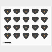 Halloween Kostuums Statement Geheime Huis Ontwerp Hart Sticker (Vel)