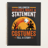Halloween Kostuums Statement Geheime Huis Ontwerp Planner (Voorkant)