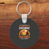 Halloween Kostuums Statement Geheime Huis Ontwerp Sleutelhanger (Voorkant)