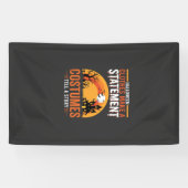 Halloween Kostuums Statement Geheime Huis Ontwerp Spandoek (Horizontaal)