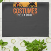 Halloween Kostuums Statement Geheime Huis Ontwerp Theedoek (Gevouwen)