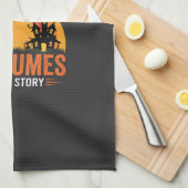 Halloween Kostuums Statement Geheime Huis Ontwerp Theedoek (Quarter Fold)