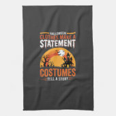 Halloween Kostuums Statement Geheime Huis Ontwerp Theedoek (Verticaal)