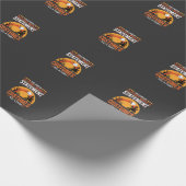 Halloween Kostuums Statement Spookhuis Ontwerp Cadeaupapier (Hoek)