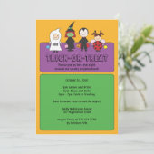 Halloween kostuums truc voor het behandelen van pa kaart (Staand voorkant)