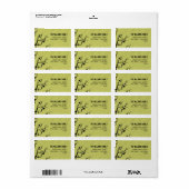 Halloween | Kraaien Etiket (Full Sheet)