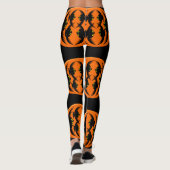 Halloween Kraaien Leggings (Achterkant)