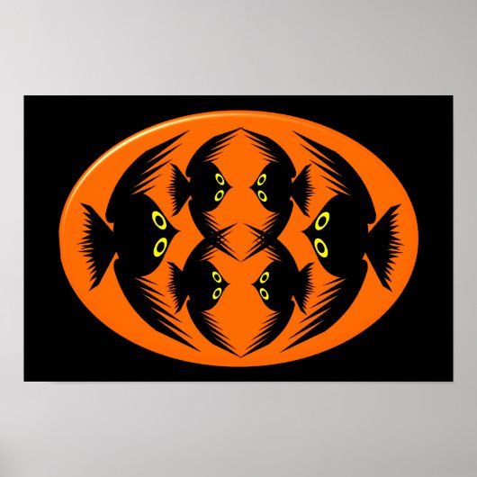 Halloween Kraaien Poster (Voorkant)
