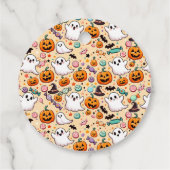 Halloween Krabbels Bedankjes Labels (Achterkant)