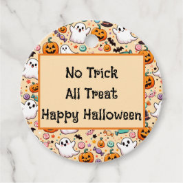 Halloween Krabbels Bedankjes Labels