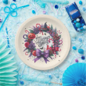 Halloween Krans Merry Enge Kerstmis Halloween Papieren Bordje (Feest)