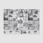 Halloween krantenadvertenties Tissuepapier (Voorkant)