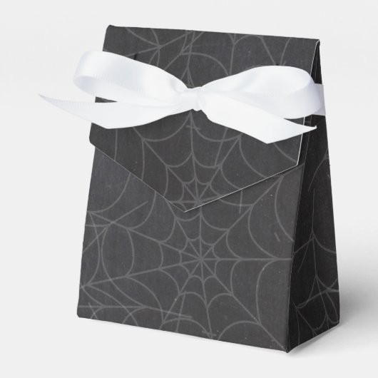 Halloween Krijt Spin Web Party Favor Boxes Bedankdoosjes (Voorkant Zijde)