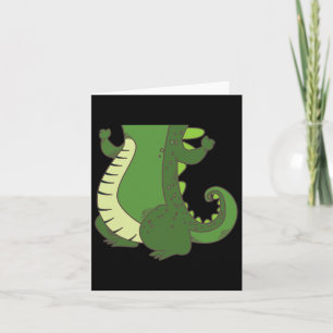 Halloween krokodillenkostuum Cool Croc Body Lazy G Kaart