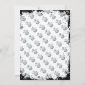 Halloween-kruisen en uitnodiging voor spookfeesten (Achterkant)