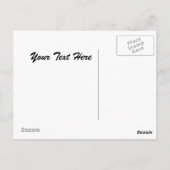 Halloween kunst briefkaart (Achterkant)