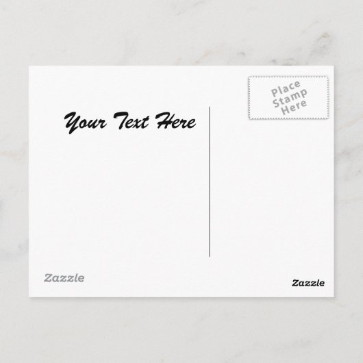 Halloween  kunst briefkaart (Achterkant)