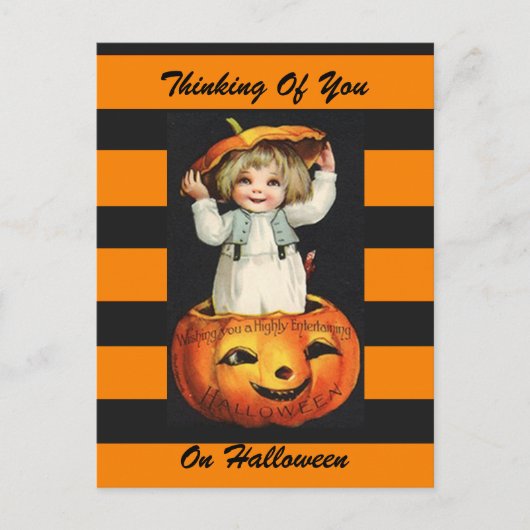 Halloween kunst briefkaart (Voorkant)