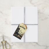  Halloween kunst Cadeaulabel (Met Touw)