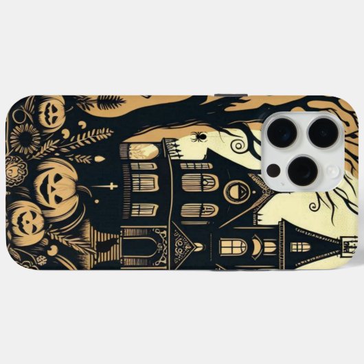  Halloween kunst Case-Mate iPhone Case (Achterkant (horizontaal))