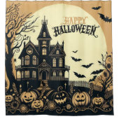 Halloween kunst Douchegordijn (Voorkant)