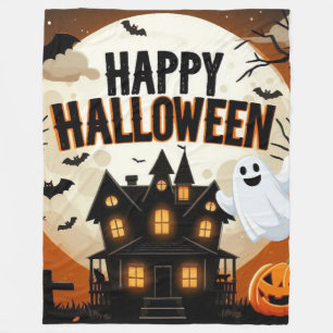 Halloween kunst Fleece Deken