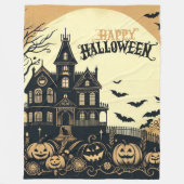  Halloween kunst Fleece Deken (Voorkant)