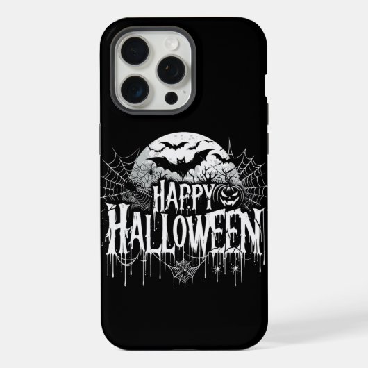 Halloween kunst iPhone Hoesje (Achterkant)
