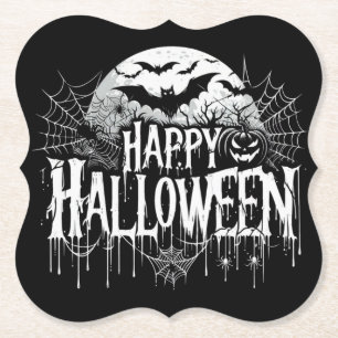  Halloween kunst Kartonnen Onderzetters