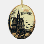 Halloween kunst Keramisch Ornament (Rechts)