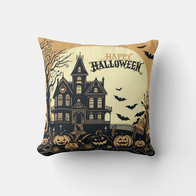  Halloween kunst Kussen (Voorkant)