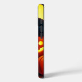 Halloween kunst met kat en volle maan Case-Mate iPhone case (Achterkant / Links)