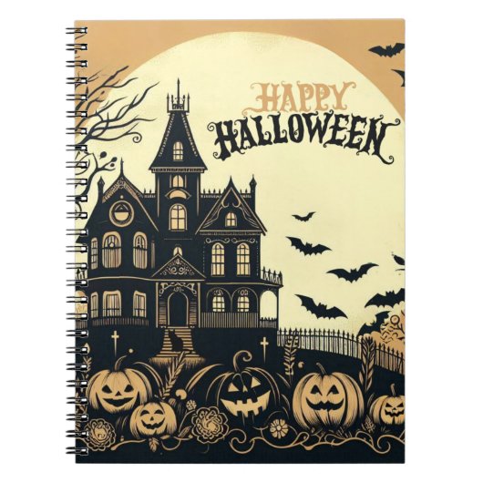 Halloween kunst Notitieboek (Voorkant)