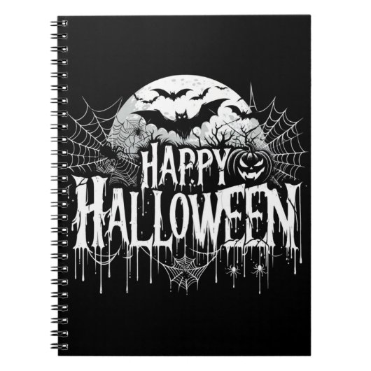 Halloween kunst Notitieboek (Voorkant)
