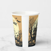 Halloween kunst Papieren Bekers (Links)