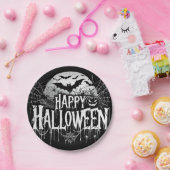 Halloween kunst Papieren Bordje (Feest)