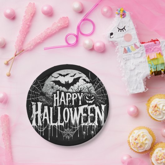  Halloween kunst Papieren Bordje (Feest)