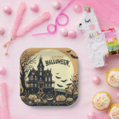  Halloween kunst Papieren Bordje (Feest)