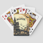  Halloween kunst Pokerkaarten (Achterkant)