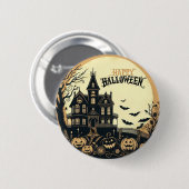  Halloween kunst Ronde Button 5,7 Cm (Voorkant /achterkant)