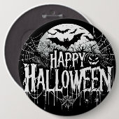 Halloween kunst Ronde Button 6,0 Cm (Voorkant /achterkant)